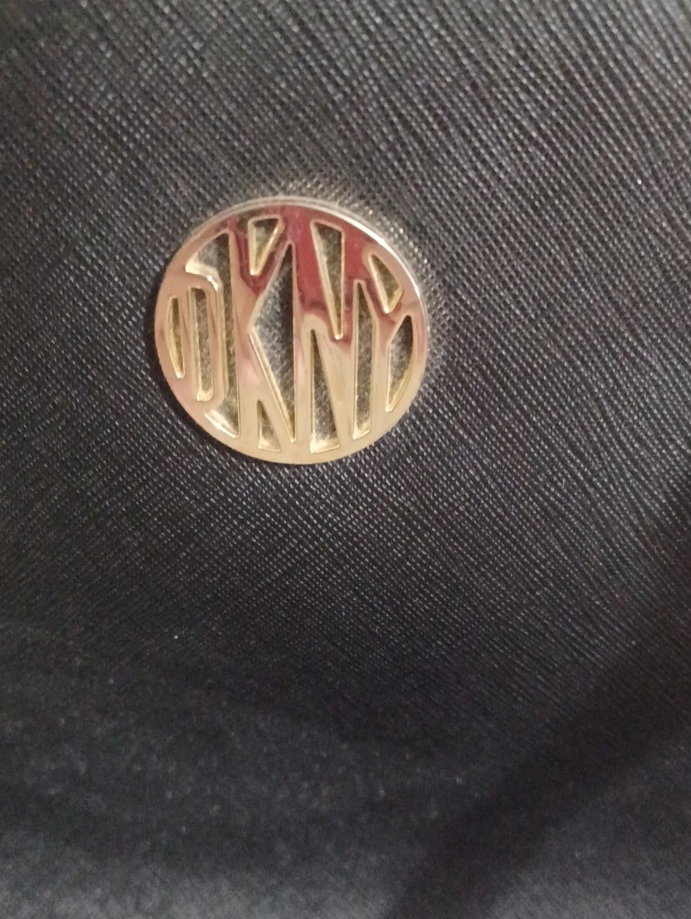 Black DKNY Bryant Park Saffiano With Gold Hardware. LIKE NEW.